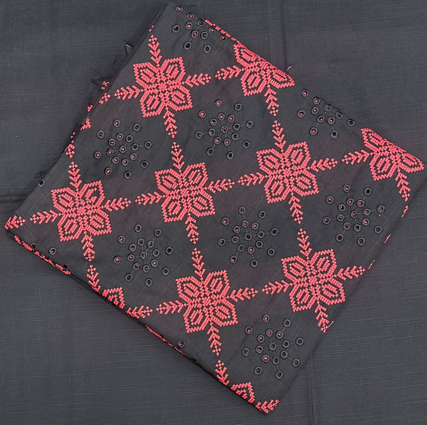 2pc Chikan Kari khaddar