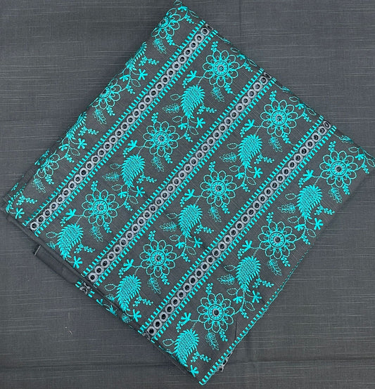 2pc Chikan Kari khaddar