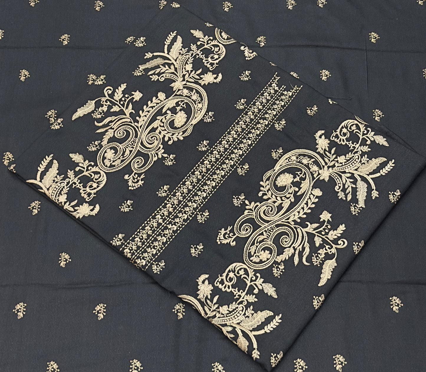 Premium Quality KARANDI 2PC ( BLACK)