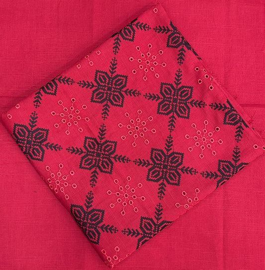 2pc Chikan Kari khaddar