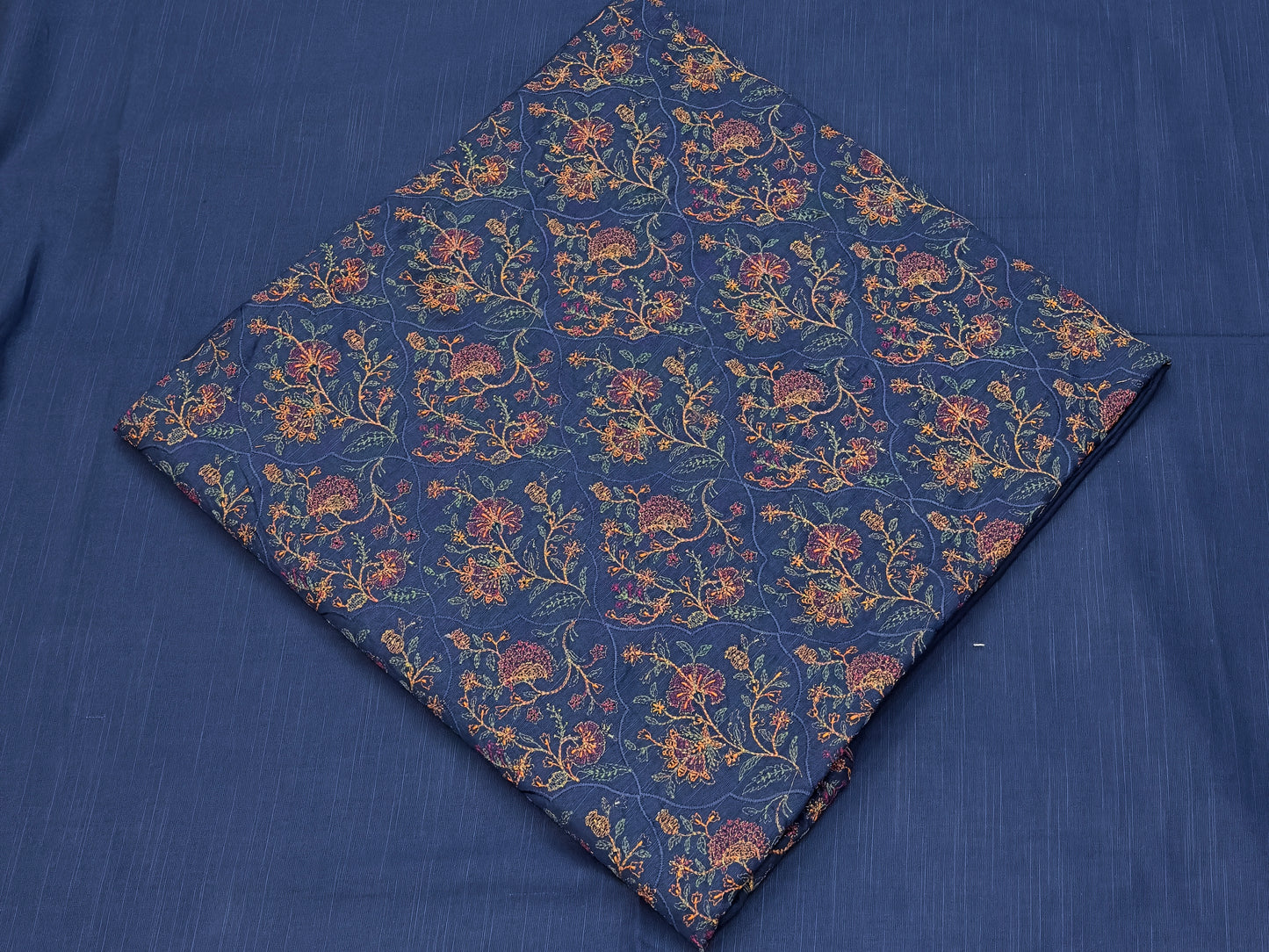 BAREEZE KHADDAR 2PC ( BLUE